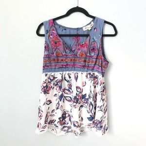 Penelope Project Floral Embroidered Blouse